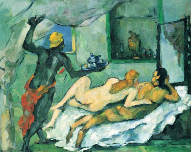 (Una tarde en Nápoles - Paul Cézanne, 1875)